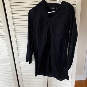 Apt 9 brand. Black cover up. Long sleeve. Size small
